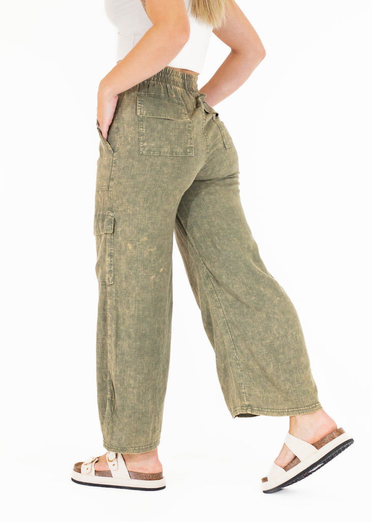 olive cargo pants