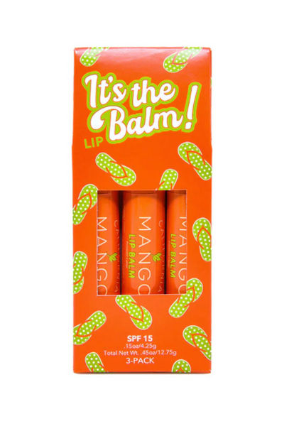 California Mango Lip Balm- 3 Pack